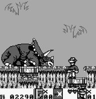 une photo d'Ã©cran de Jurassic Park Part 2 - The Chaos Continues sur Nintendo Game Boy